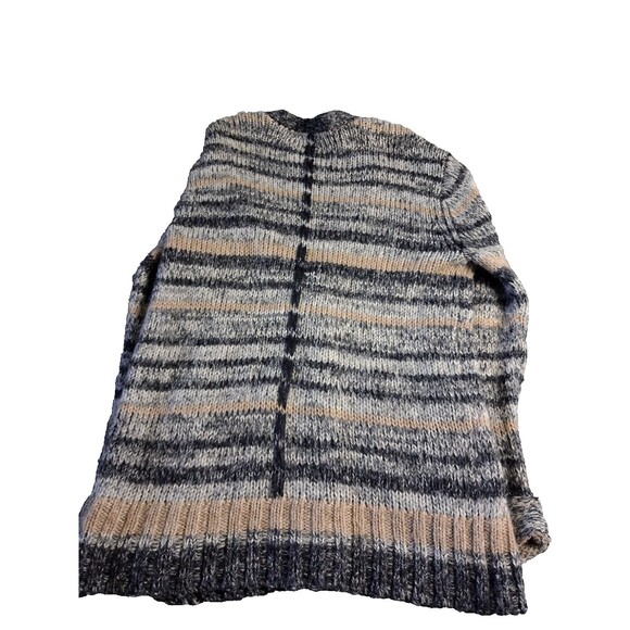 👚 Rachel Rachel Roy Women’s Knit Cardigan Sweater Multicolor Gray Tan Black M - Picture 3 of 12